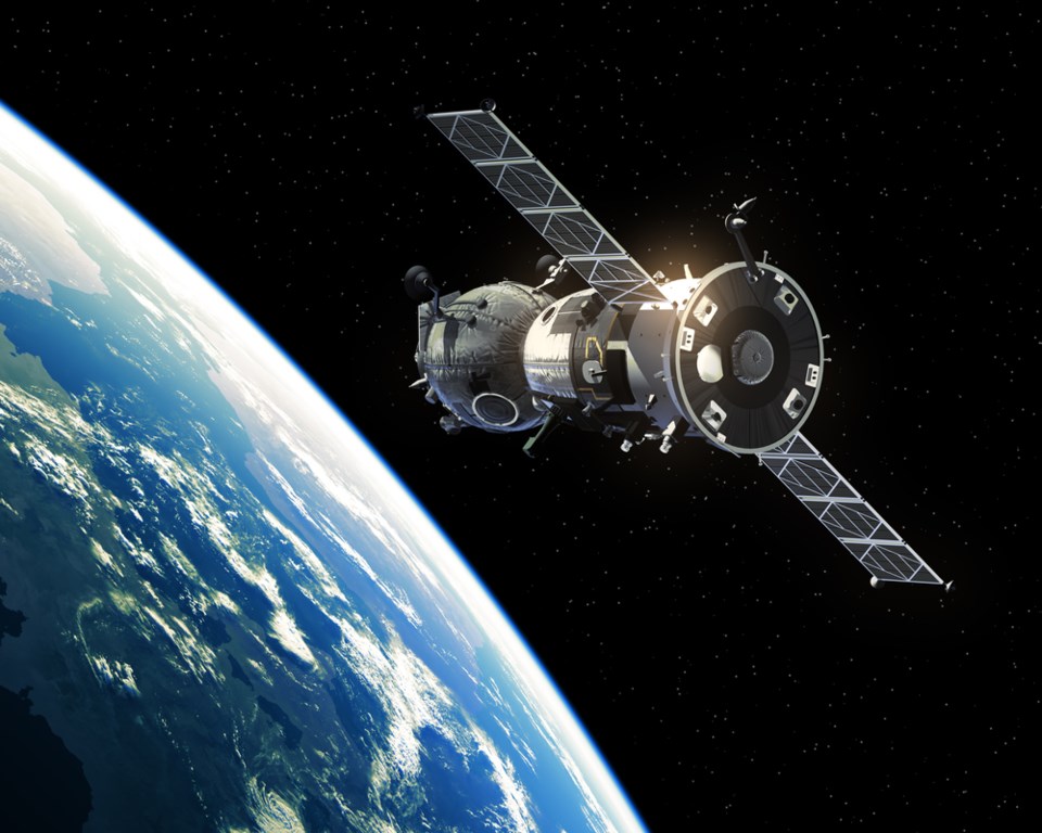 space satellite illustration shutterstock
