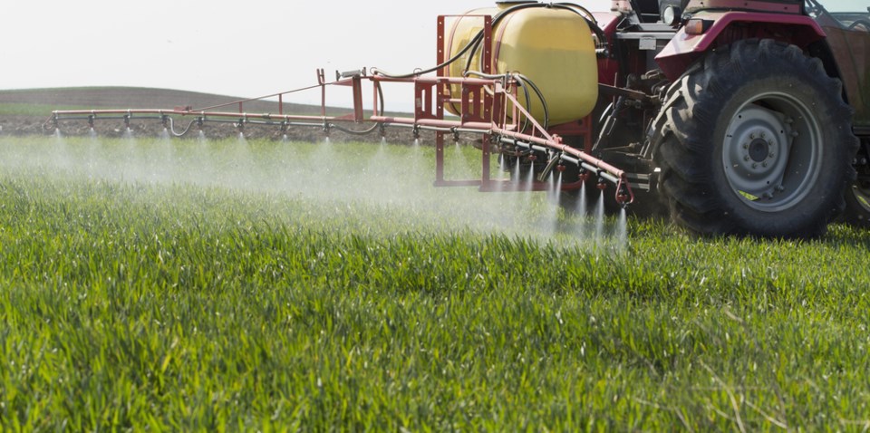 spraying stock photo