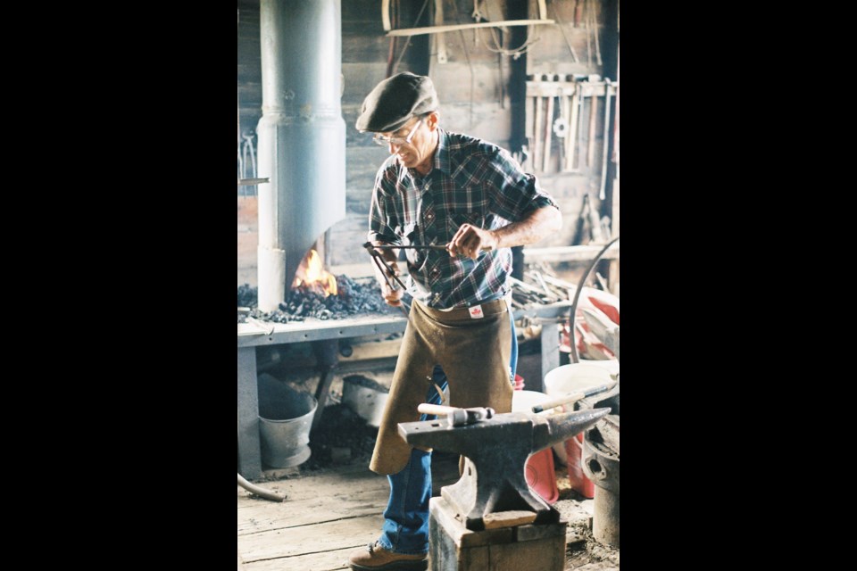 The festival began as Blacksmith Days, which is still honored with a live demonstration at the Ambroz Blacksmith Shop. (supplied)