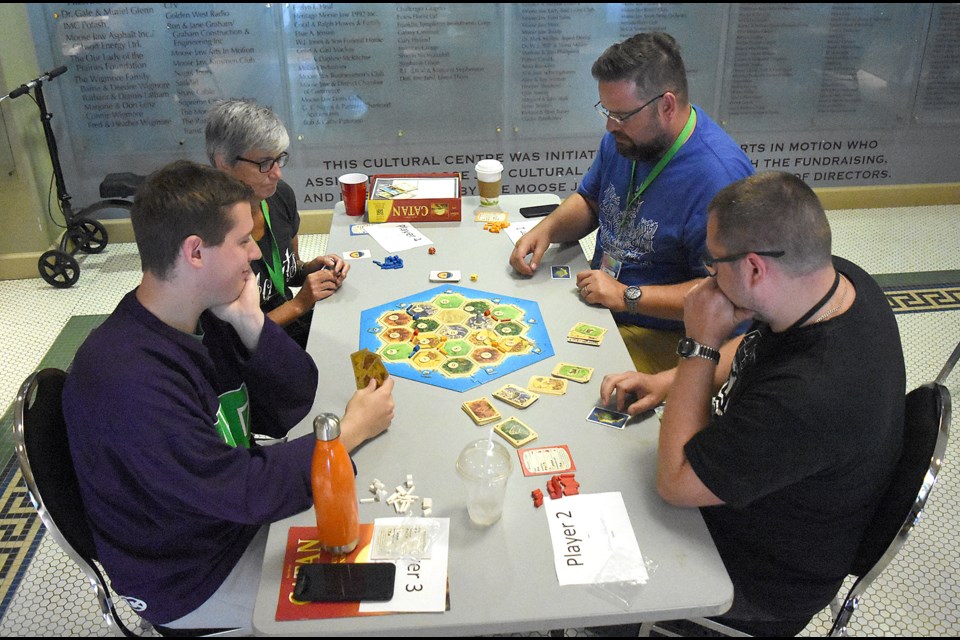 The Settlers of Catan tournament acted as the provincial championship for the popular board game, with the winner going on to represent Saskatchewan at nationals.