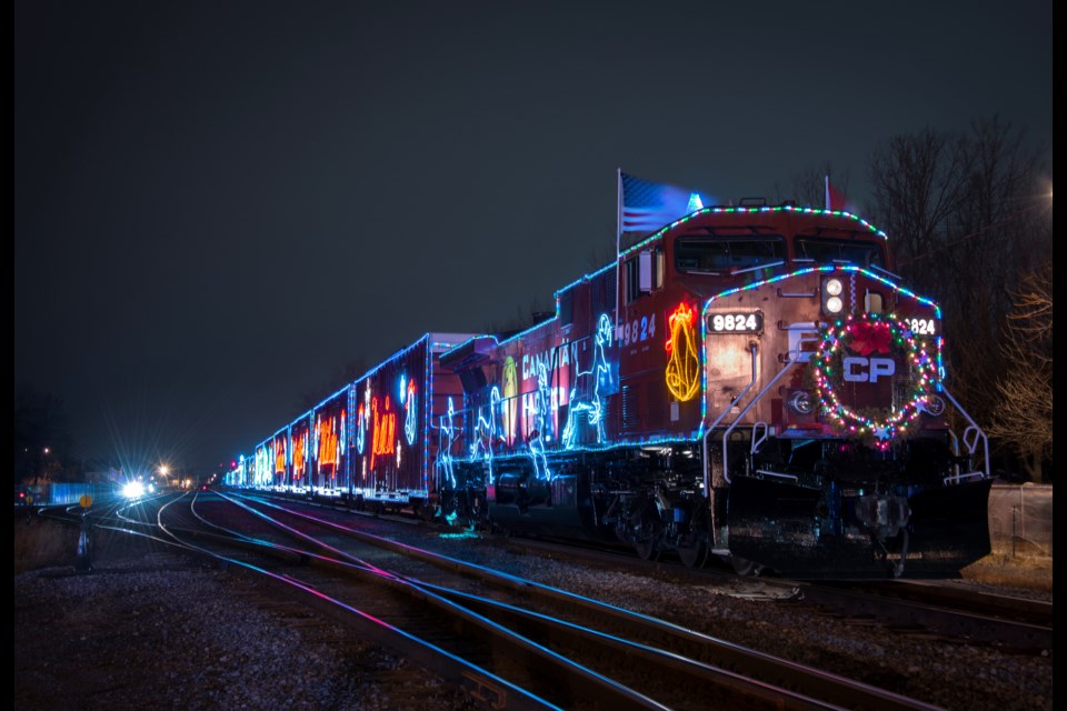 The CP Holiday Train is known for its spectacular lights, live concerts, and the help it provides to food banks each year