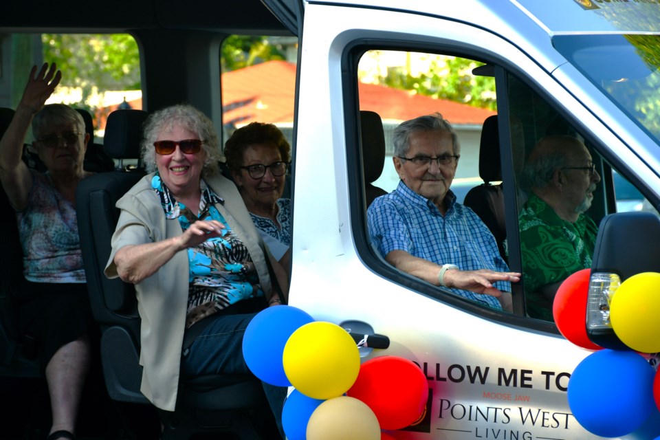 Parade entries make their way down Main Street North on June 19 during the annual Hometown Parade, themed "Colours of Summer."