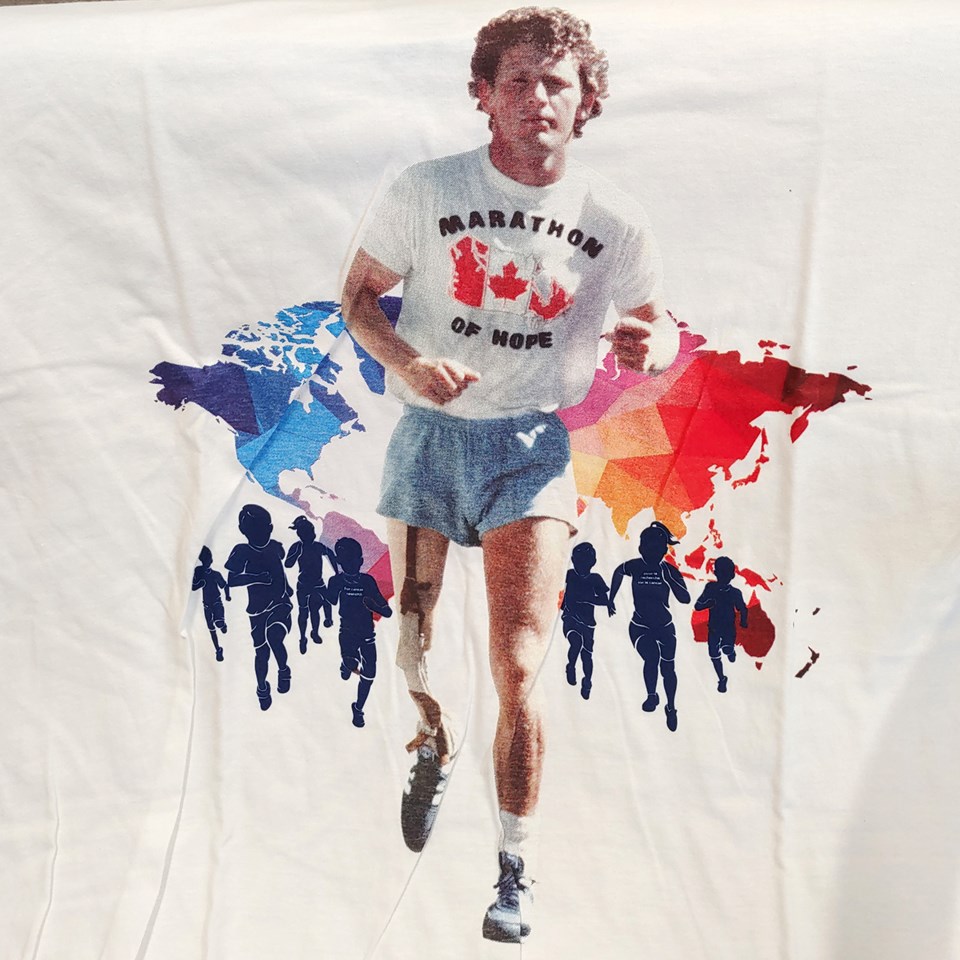 Marathon of Hope t-shirt