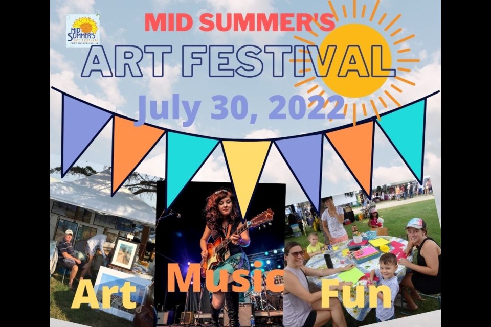2022 Mid-Summer's Art Festival in Fort Qu'Appelle