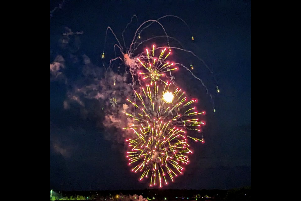 Kinsmen Canada Day 2023 fireworks 