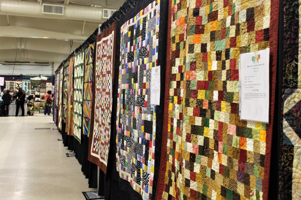 So many wonderful quilts were on display at the show.