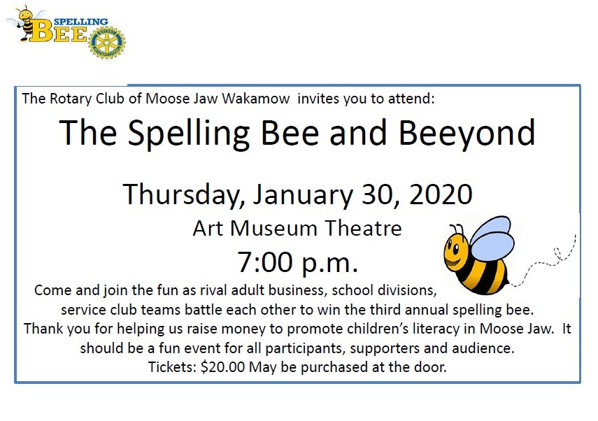 rotary wakamow spelling bee 2020