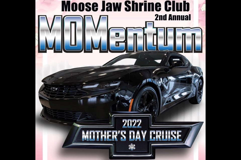 First prize in this year's MOMentum cruise car raffle is the 2022 Black Bow Tie Camaro that will be leading the way