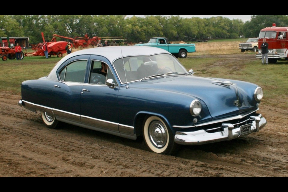 Classic cars on display