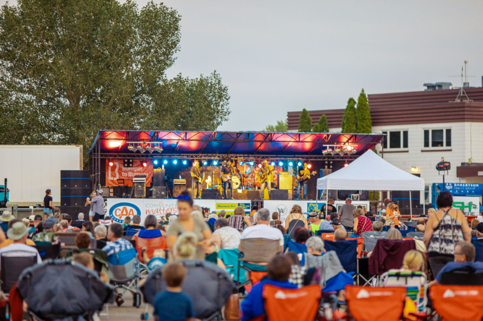 Taking it to the Streets concert 2021 in Swift Current (Photo credit - The Landing Studio)
