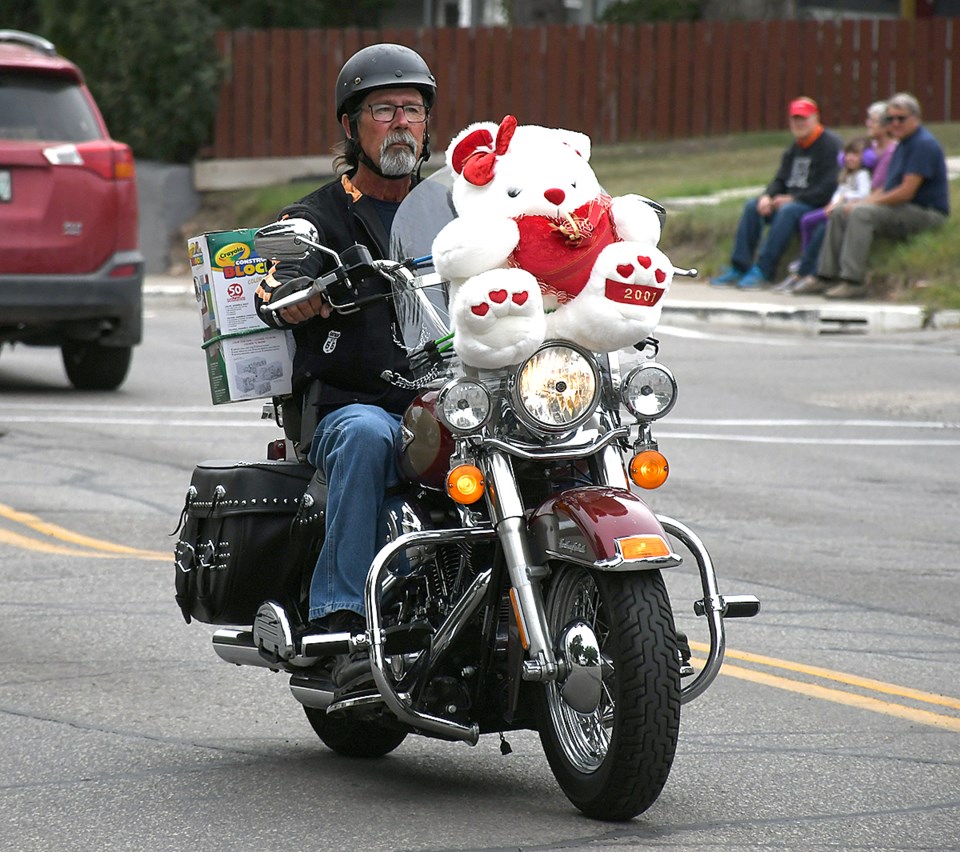 Toy Run 2022 rider