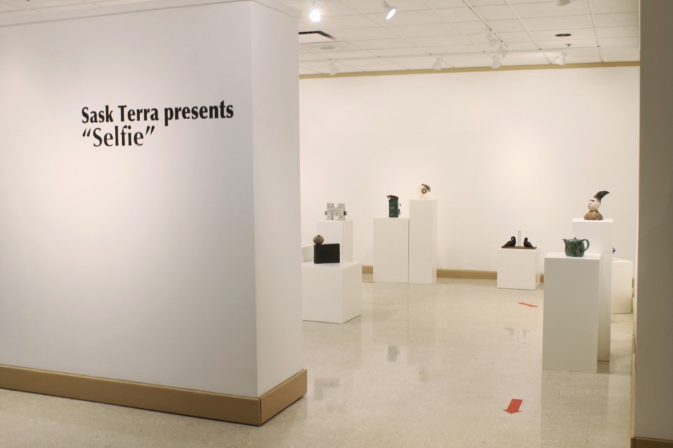 SELFIE, an exhibition from Sask Terra, is now on show at the Moose Jaw Cultural Centre.