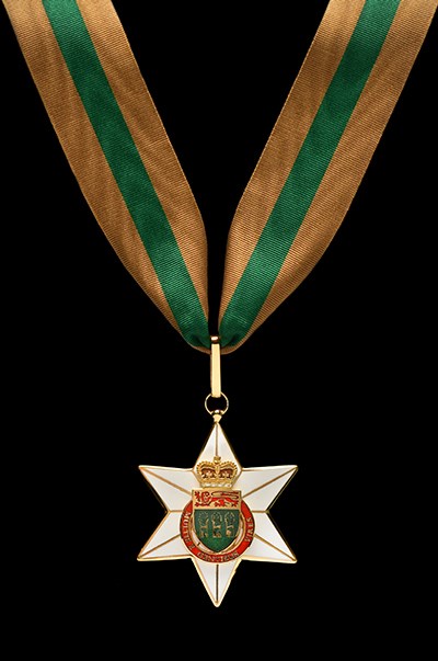Saskatchewan Order of Merit-with ribbon