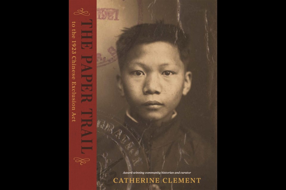 The cover of the book, "The Paper Trail." Photo courtesy Catherine Clement