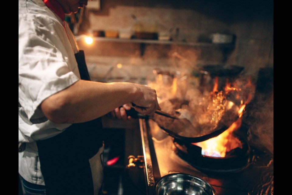 A chef cooking. Photo courtesy Best Restaurants Award website
