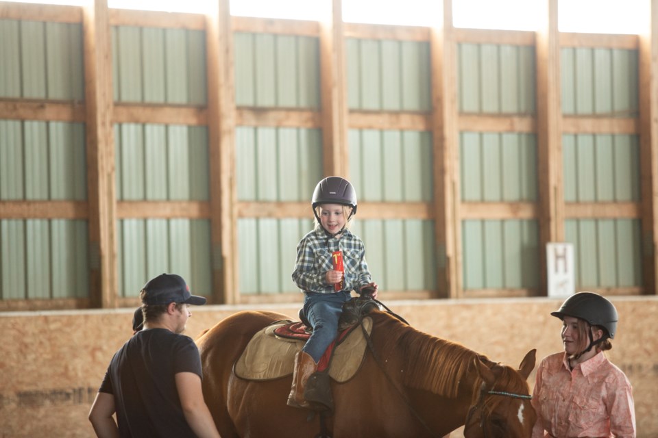 A Carousel Riders schooling show