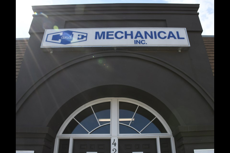 C&E Mechanical Inc. is located at 421 High Street West.