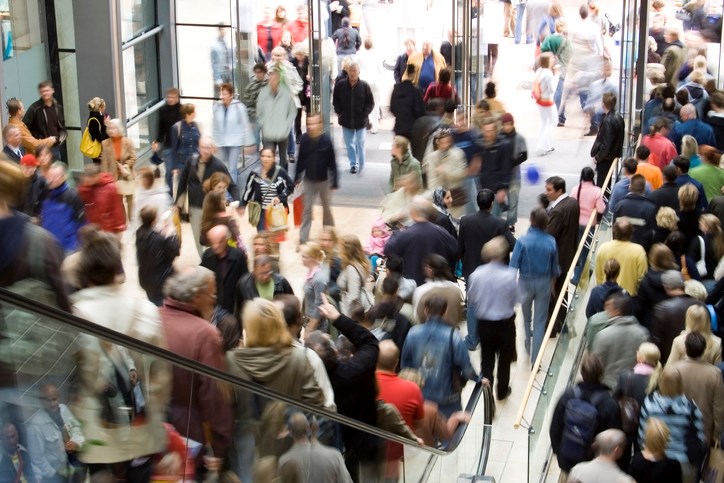 crowded gathering of people getty images