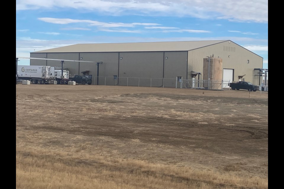 Helium Plant on Happy Valley Farms.  