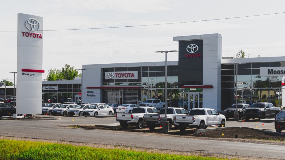 moose jaw toyota supplied