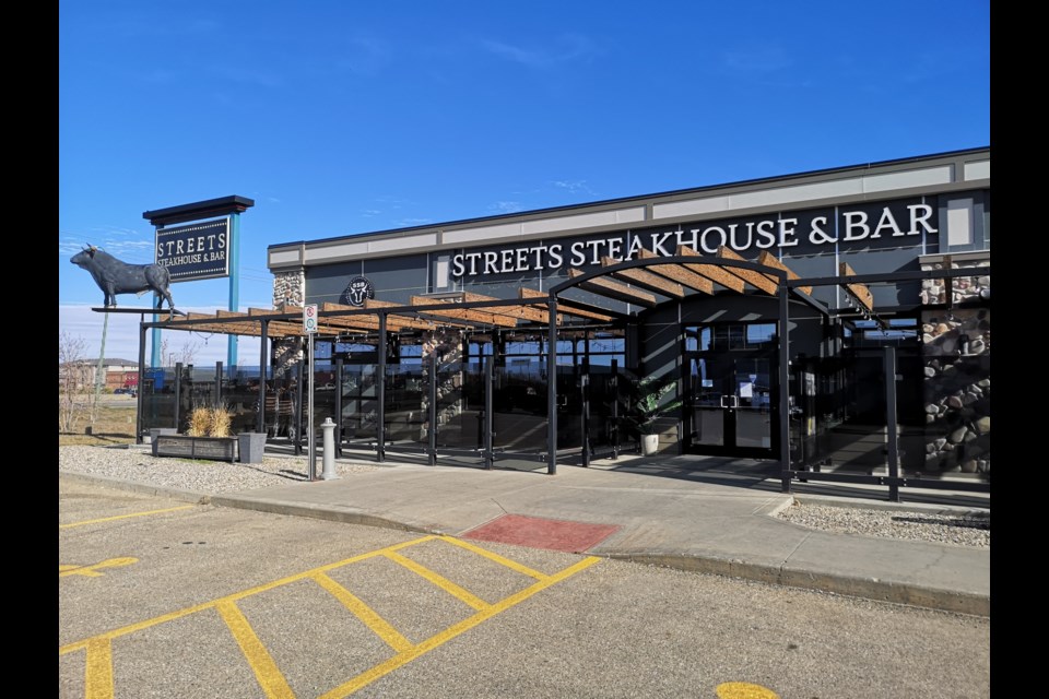 Streets Steakhouse & Bar is located at 857 Thatcher Drive. 