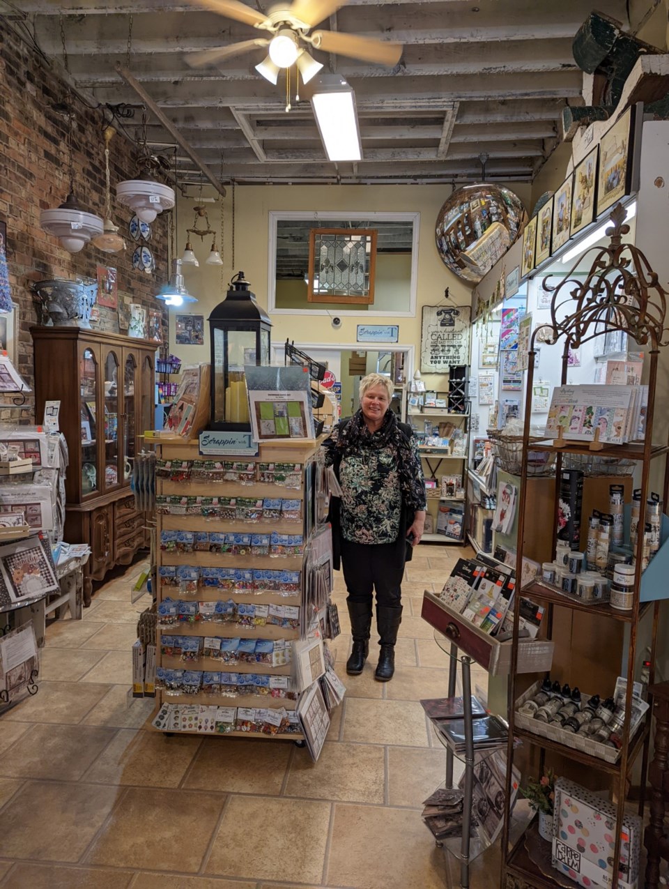 Teresa Feelinger in her Moose Jaw location