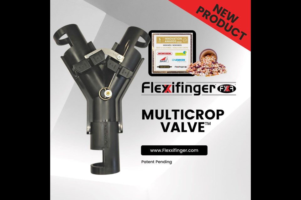 The Flexxifinger Multi-Crop Valve has been nominated for an Innovation Award at SIMA, which is one of the world's most important international agriculture trade shows