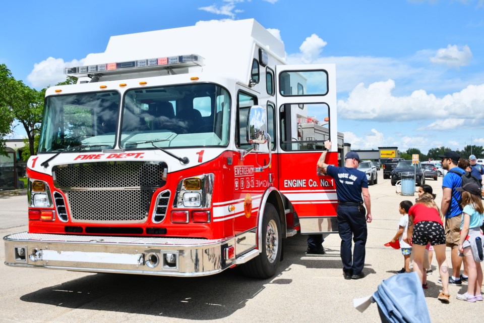 A look at the inaugural "Truck-a-Palooza" event at the Town 'N' Country Mall.