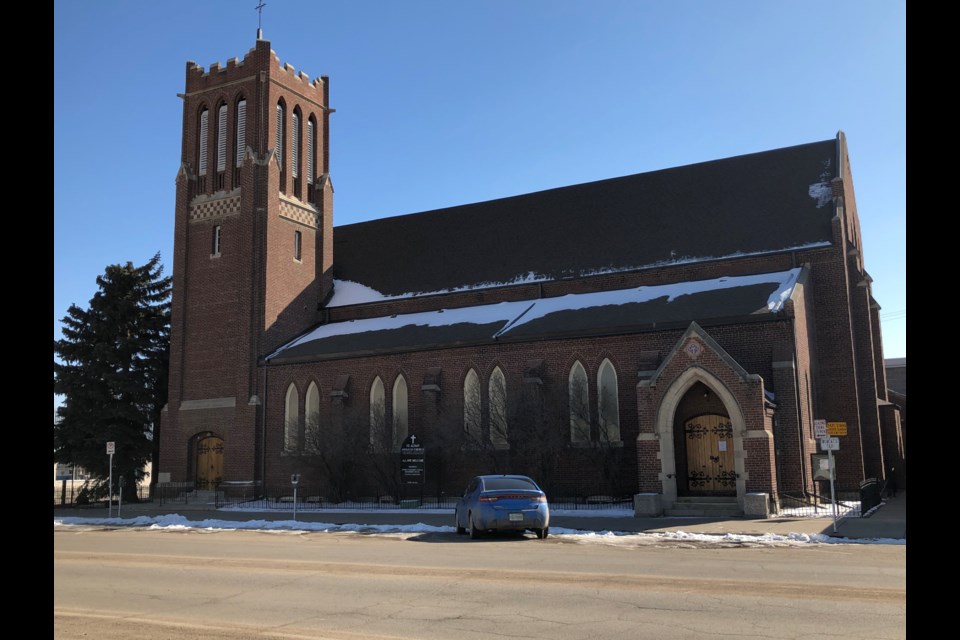 St. Aidan Anglican Church is located on High Street West. Photo by Jason G. Antonio 