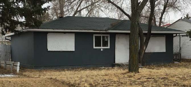 The home at 1129 Albert Street has been boarded up for years. Photo courtesy City of Moose Jaw