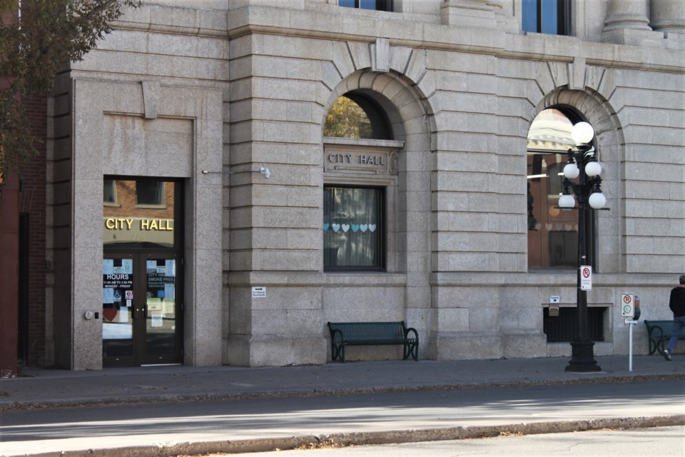 city hall doors