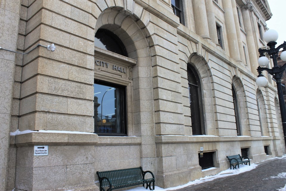 city hall entrance