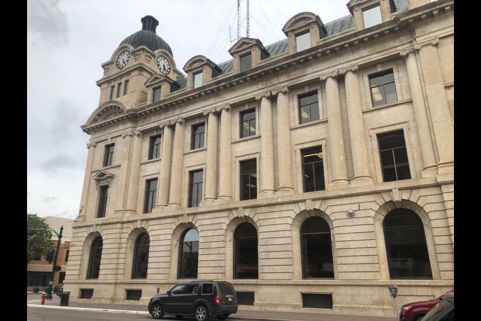 City hall was built between 1912 and 1914. Photo by Jason G. Antonio