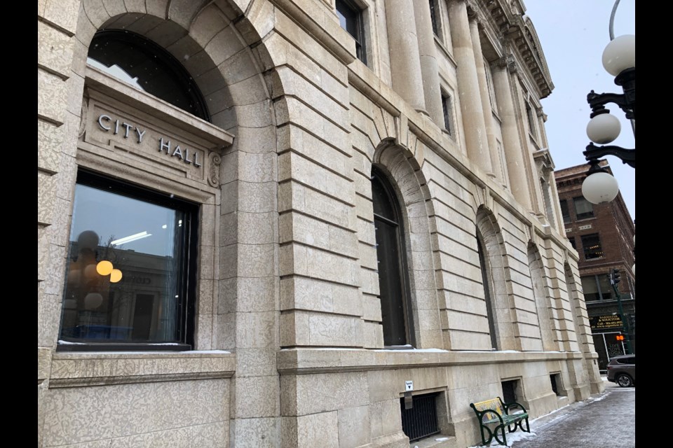 City hall. 