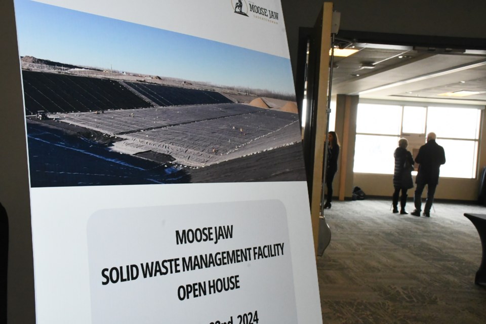 A sign welcomes visitors to the open house. Photo by Jason G. Antonio