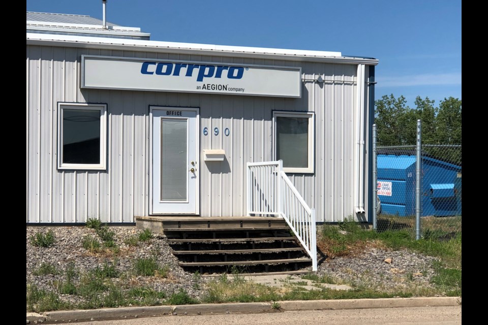 Corrpro Manufacturing is currently located at 690 Fairford Street West but will soon relocate to a bigger building in east Moose Jaw. Photo by Jason G. Antonio 