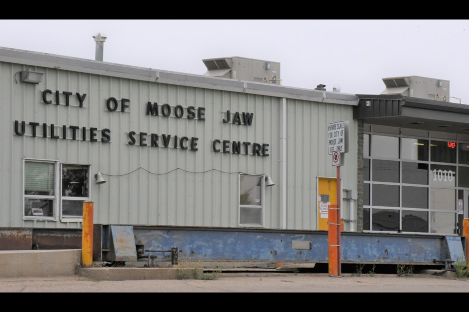 The City of Moose Jaw's city yards, located at 1010 High Street West. Photo by Jason G. Antonio 