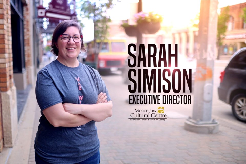 Sarah Simison is the new executive director of the Moose Jaw Cultural Centre (from Facebook)