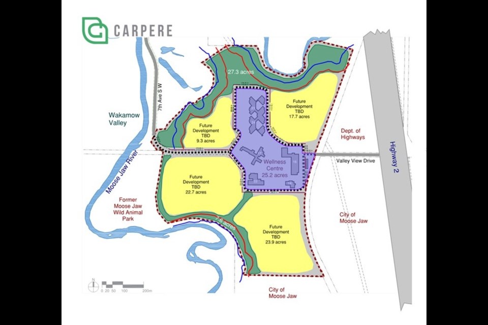 A map of the proposed redevelopment of the former Valley View Centre site. Photo courtesy Wallace Insights