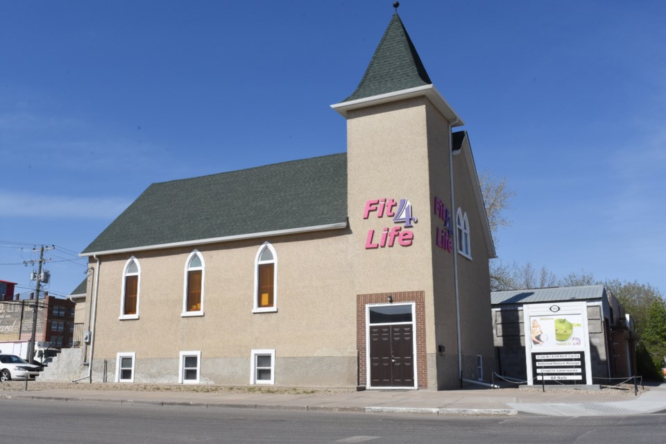The former Chinese United Church on 303 High Street West is a heritage building. City council recently gave approval for the owner to enhance the exterior. Photo by Jason G. Antonio