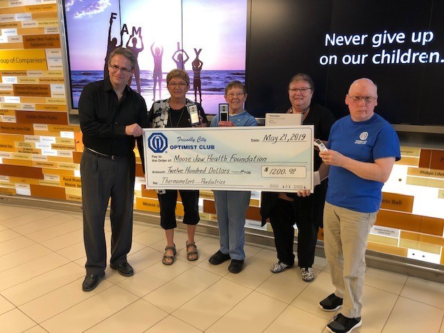 optimist mjhf donation july 2019