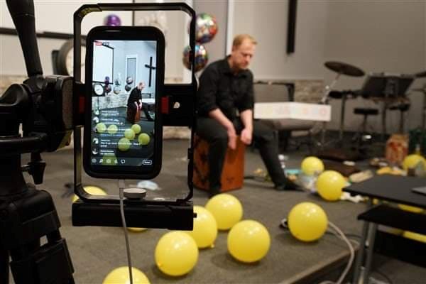 Local musician Jared Dormer live streamed his attempt at the world record on Facebook, which ended up lasting over 25 hours.