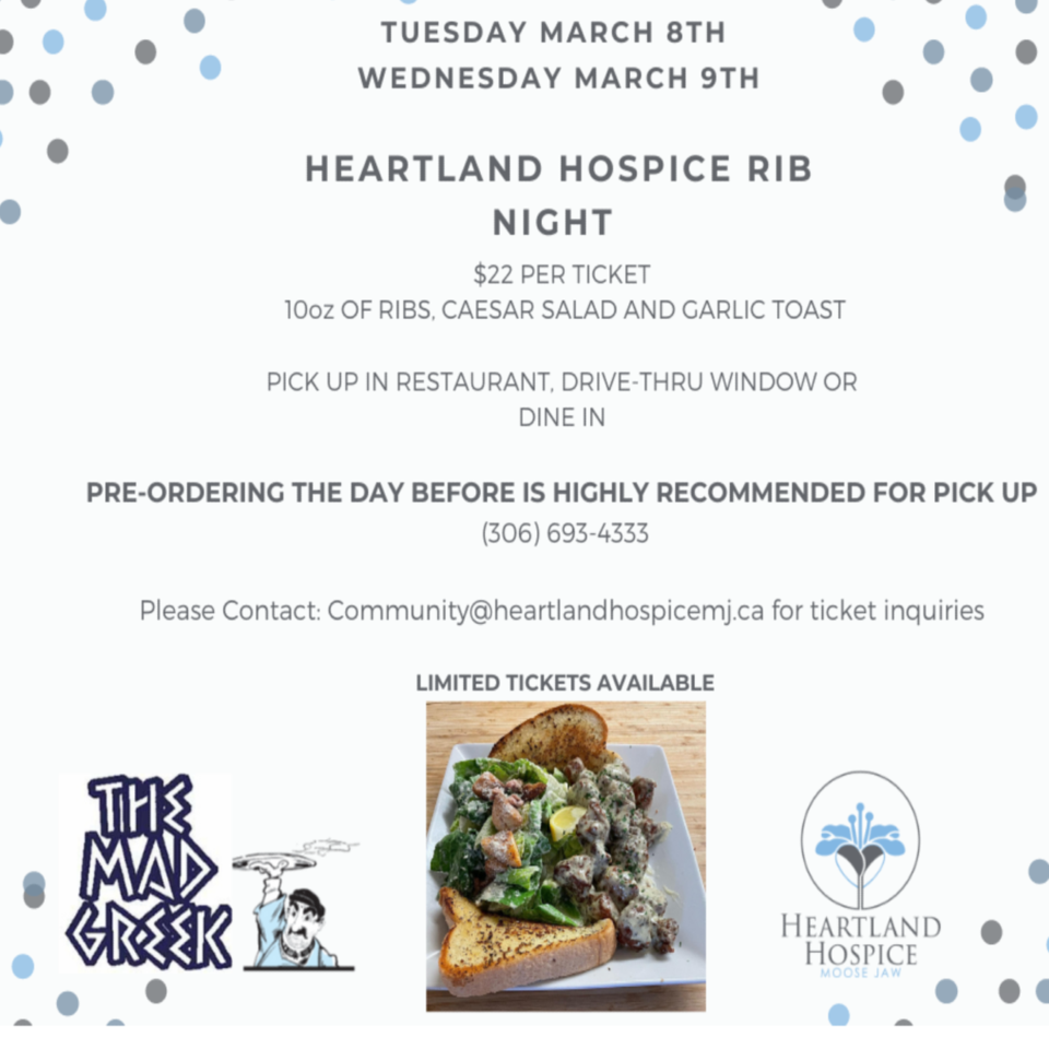 Heartland Hospice Rib Night