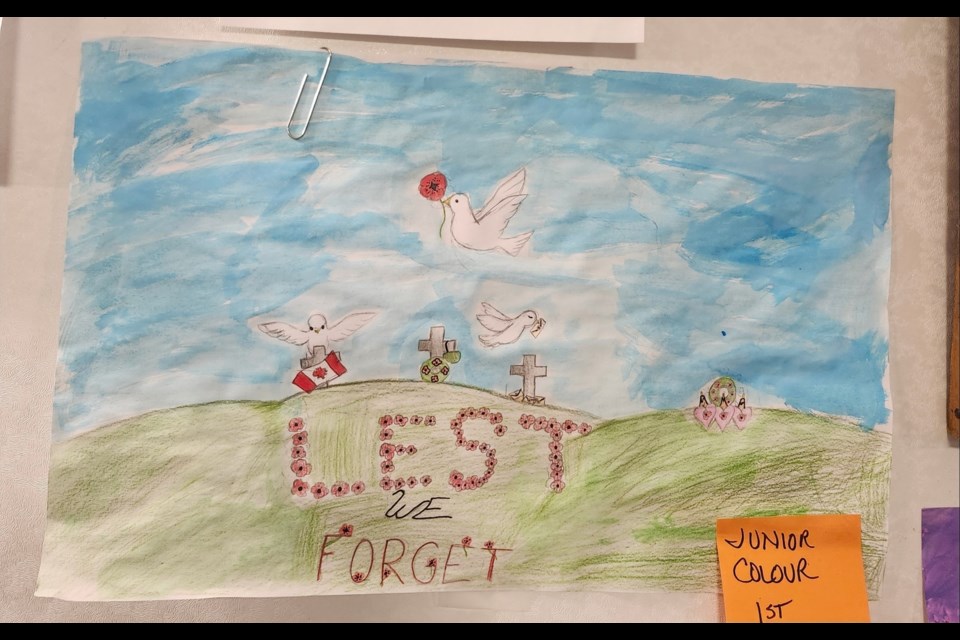 Junior colour poster winner Alyvia Depper.