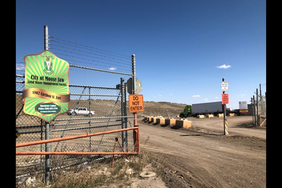 Only organic waste will be accepted as part of the City of Moose Jaw’s free landfill tipping program. The program will also be held for one weekend in the spring and one weekend in the fall. Photo by Jason G. Antonio