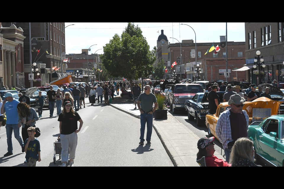 A look at some of the sights and scenes from the Little Chicago Show and Shine in downtown Moose Jaw on Saturday afternoon.