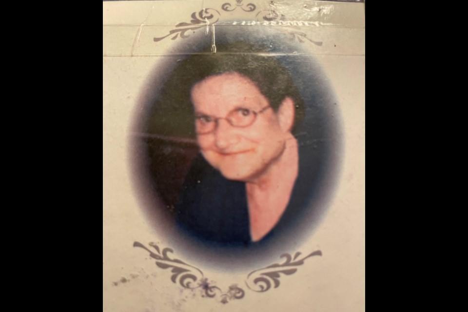 Brenda Karner a few weeks before she died