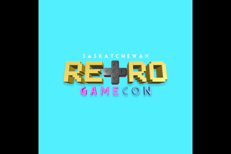 The logo for the Saskatchewan Retro GameCon.