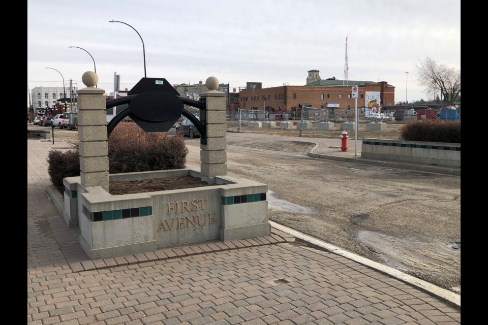 The 0 block of River Street West near First Avenue Northwest. Photo by Jason G. Antonio