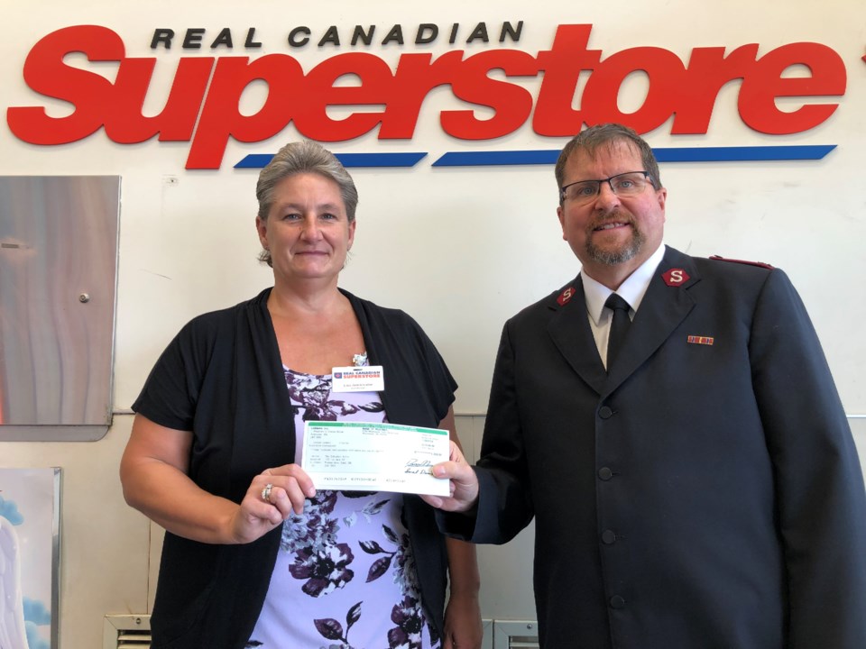 Sally Ann donation